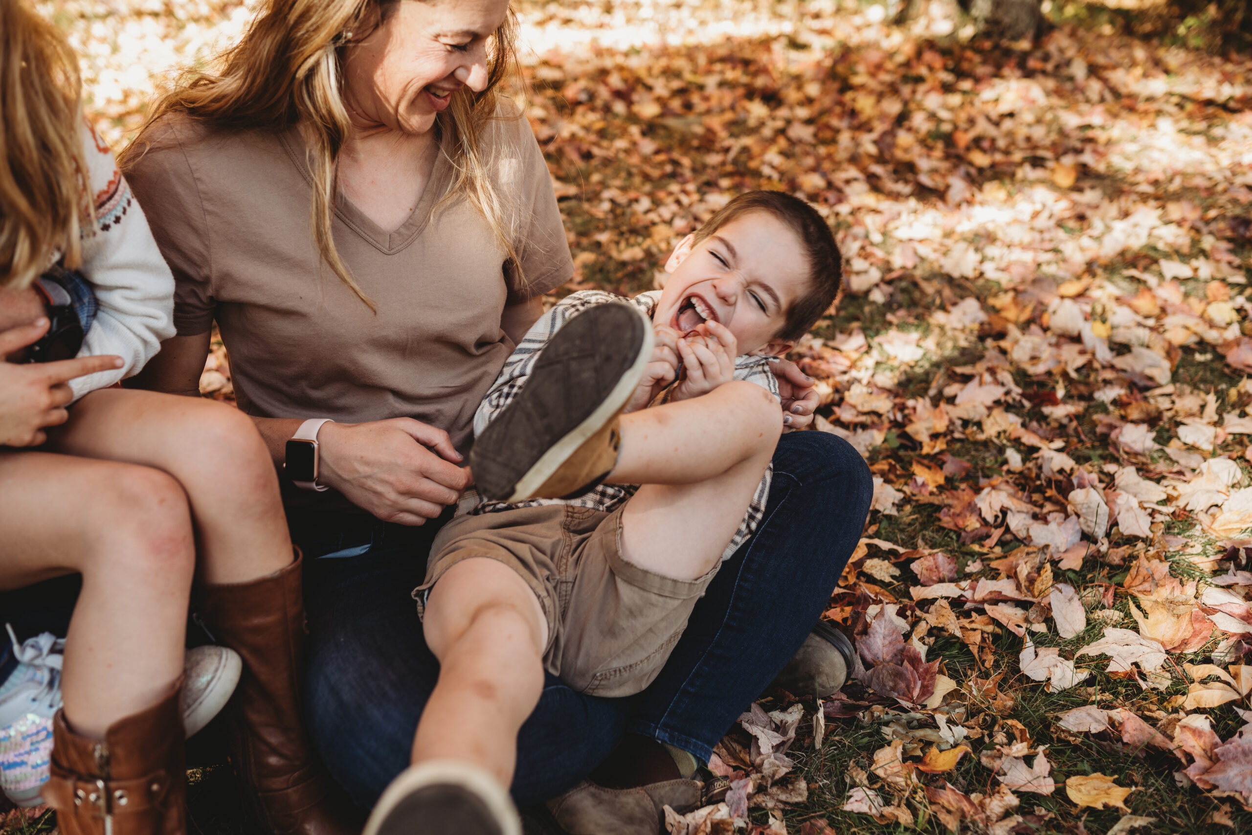 fall mini family photography