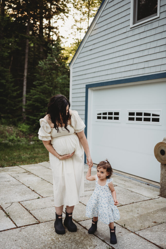 mom and toddler matching HUNTER boots
