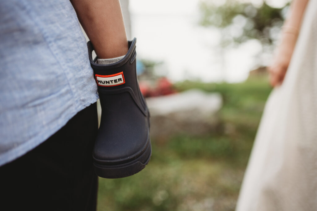 mom and toddler matching HUNTER boots